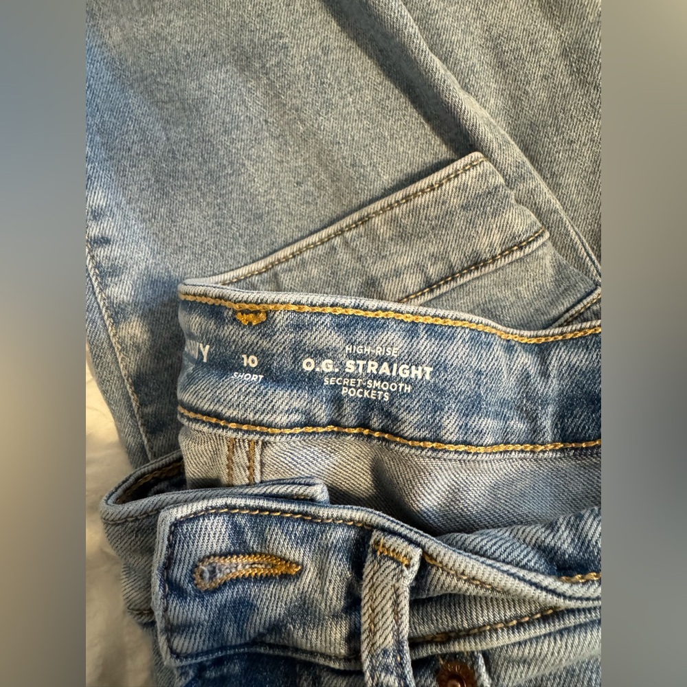 High-Rise OG Straight Jeans